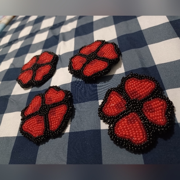 Flat beaded poppy ( Buy 3 Get The 4th 50% Off ) - Picture 4 of 4